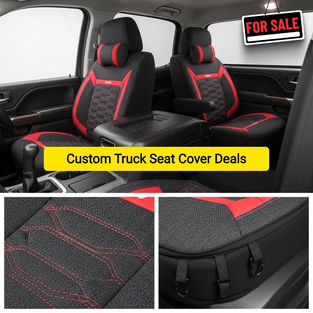 TrendingResults Corepath Facebook ad: Custom Truck Seat Cover Deals!