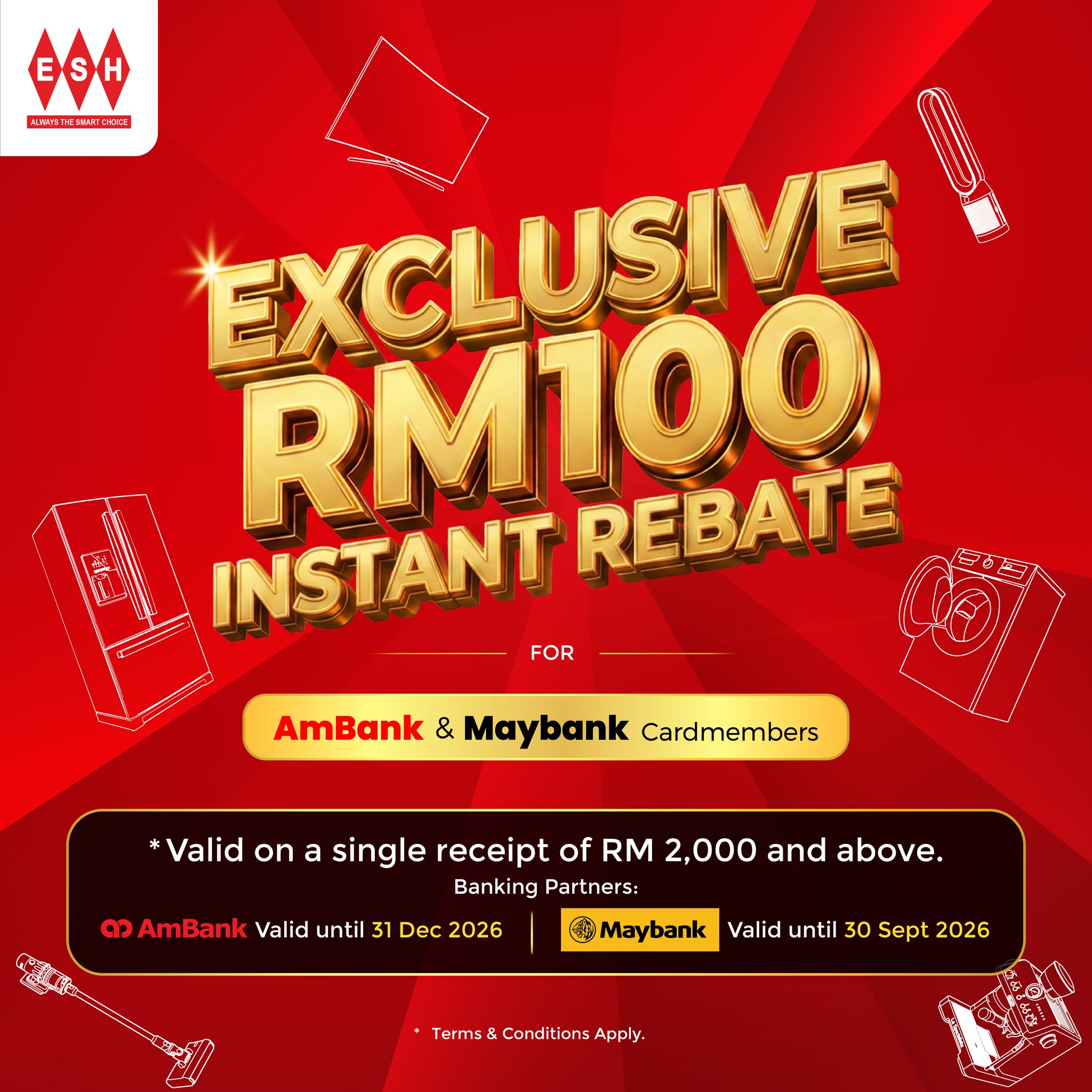 ESH Electrical Malaysia Facebook ad: ESH Electrical Sdn Bhd | Instagram, Facebook, TikTok |โฆ