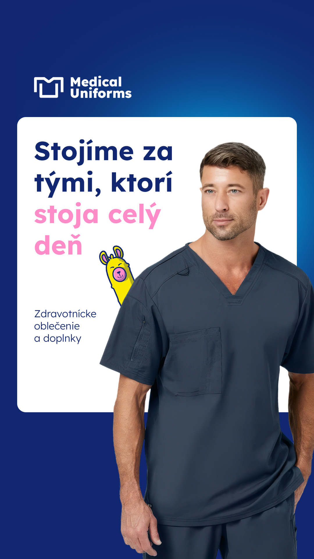 MEDICAL-UNIFORMS.sk Facebook ad