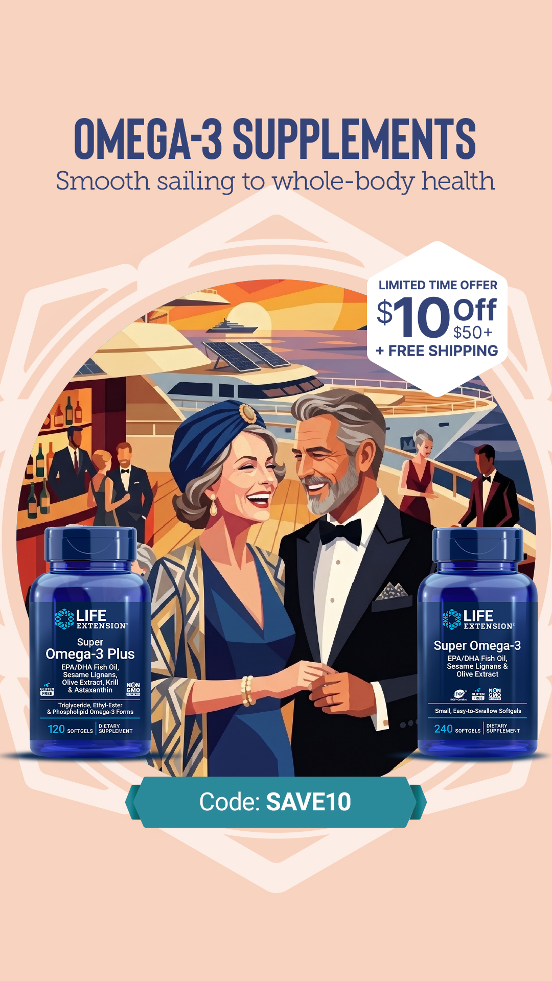 Life Extension Facebook ad
