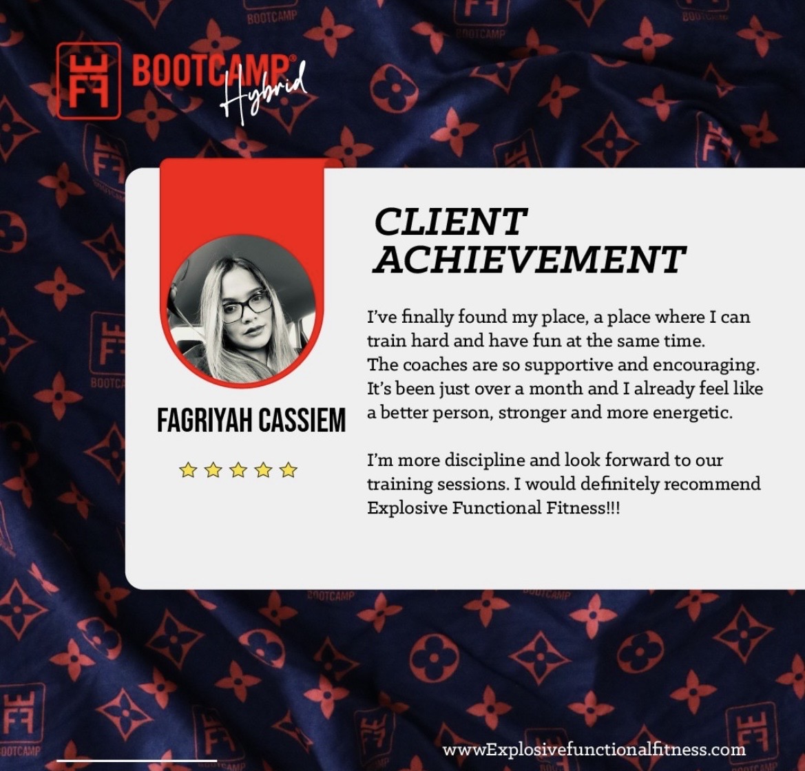 Explosive Functional Fitness Bootcamp Facebook ad: Unleash Your Fitness