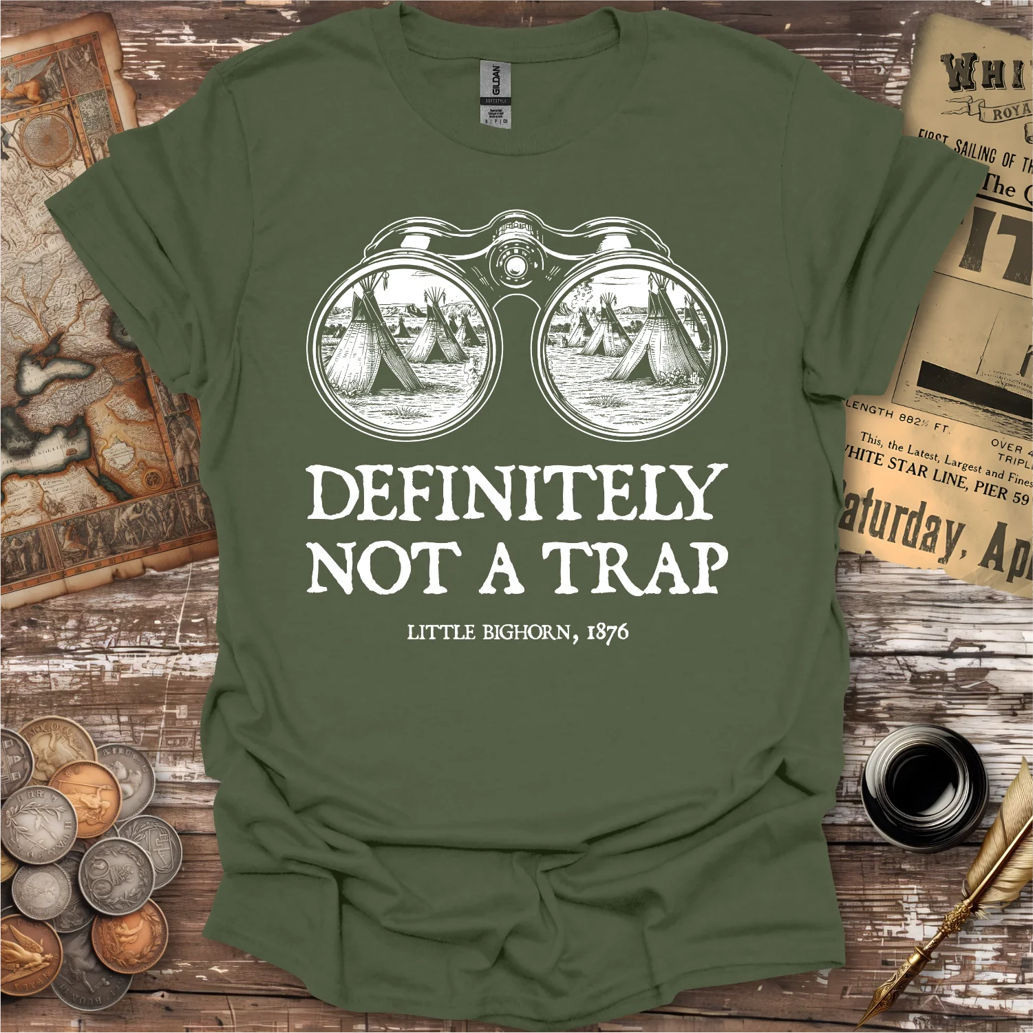 The Humorous History Company Facebook ad