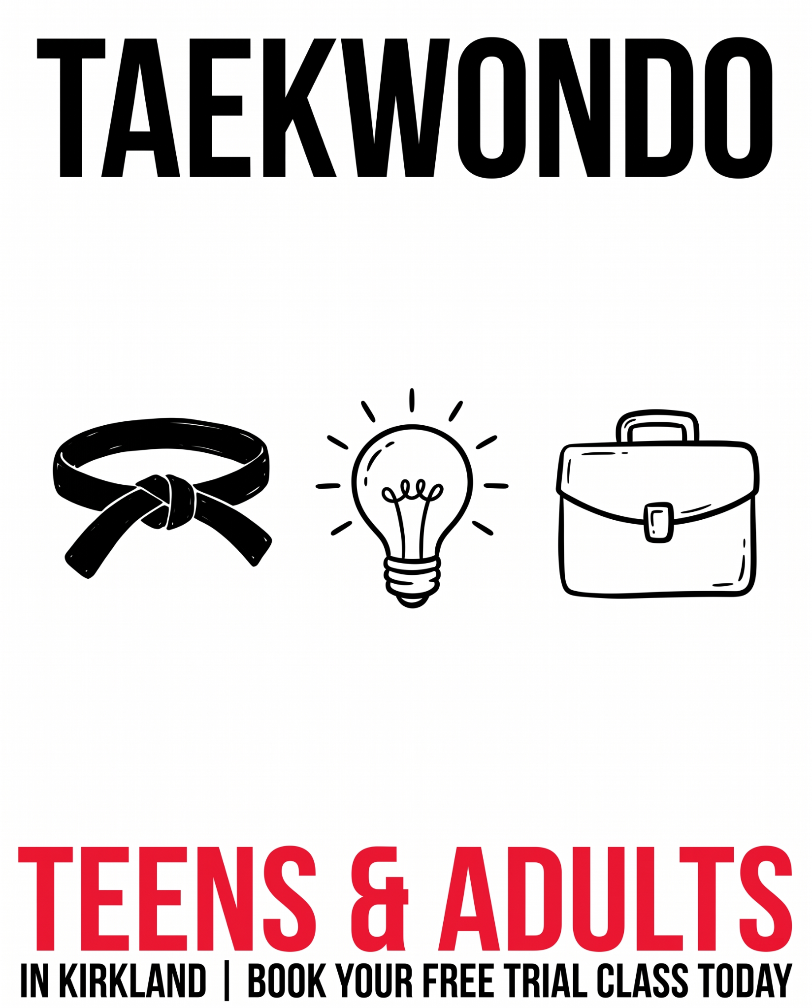 Eastside Taekwondo Tigers Facebook ad