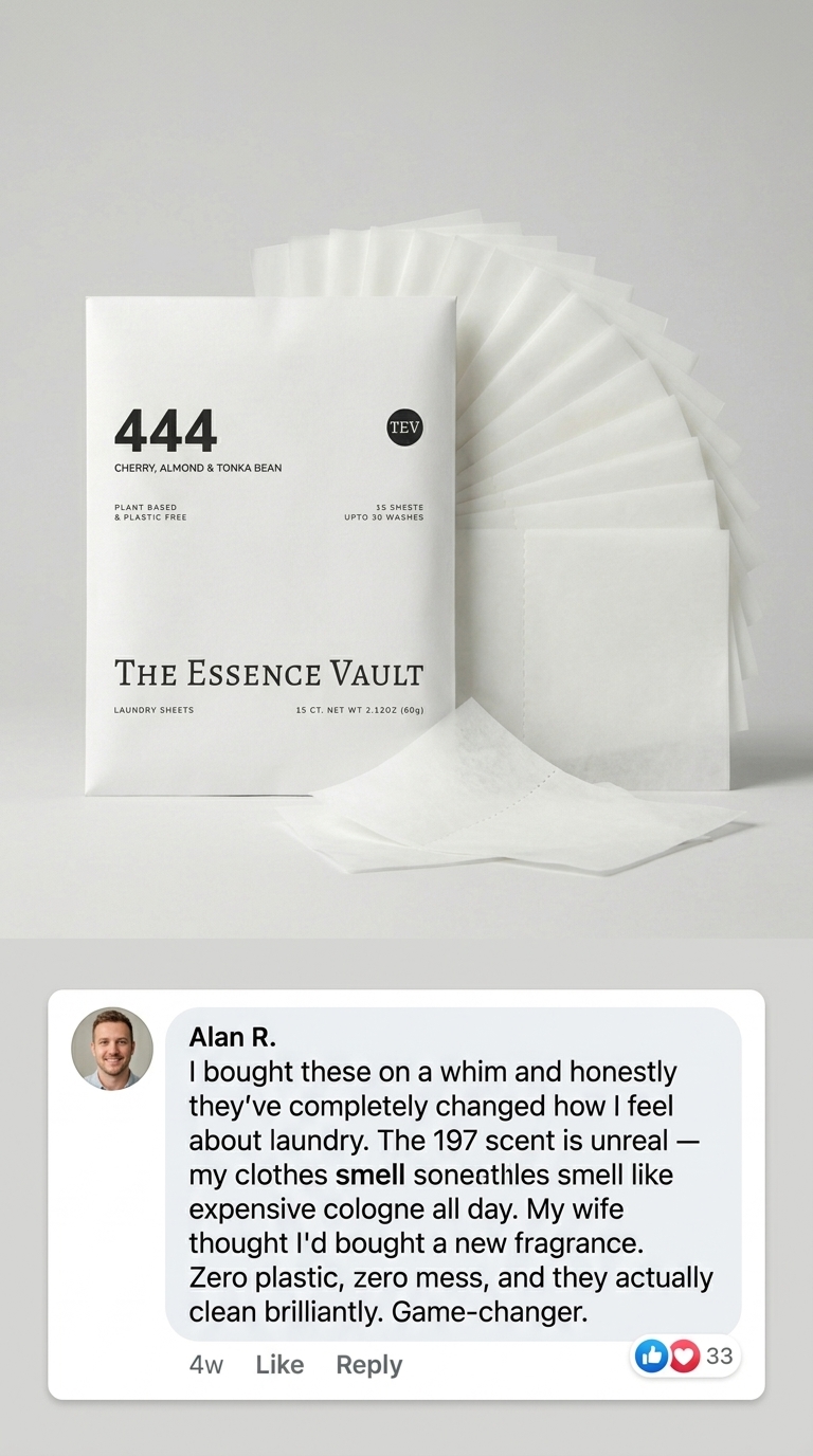 The Essence Vault Facebook ad