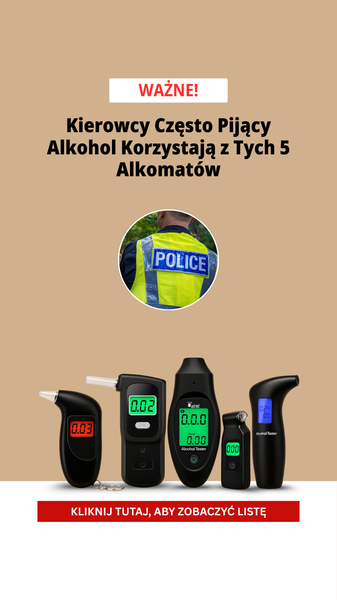 TopRanked - Breathalysers Facebook ad