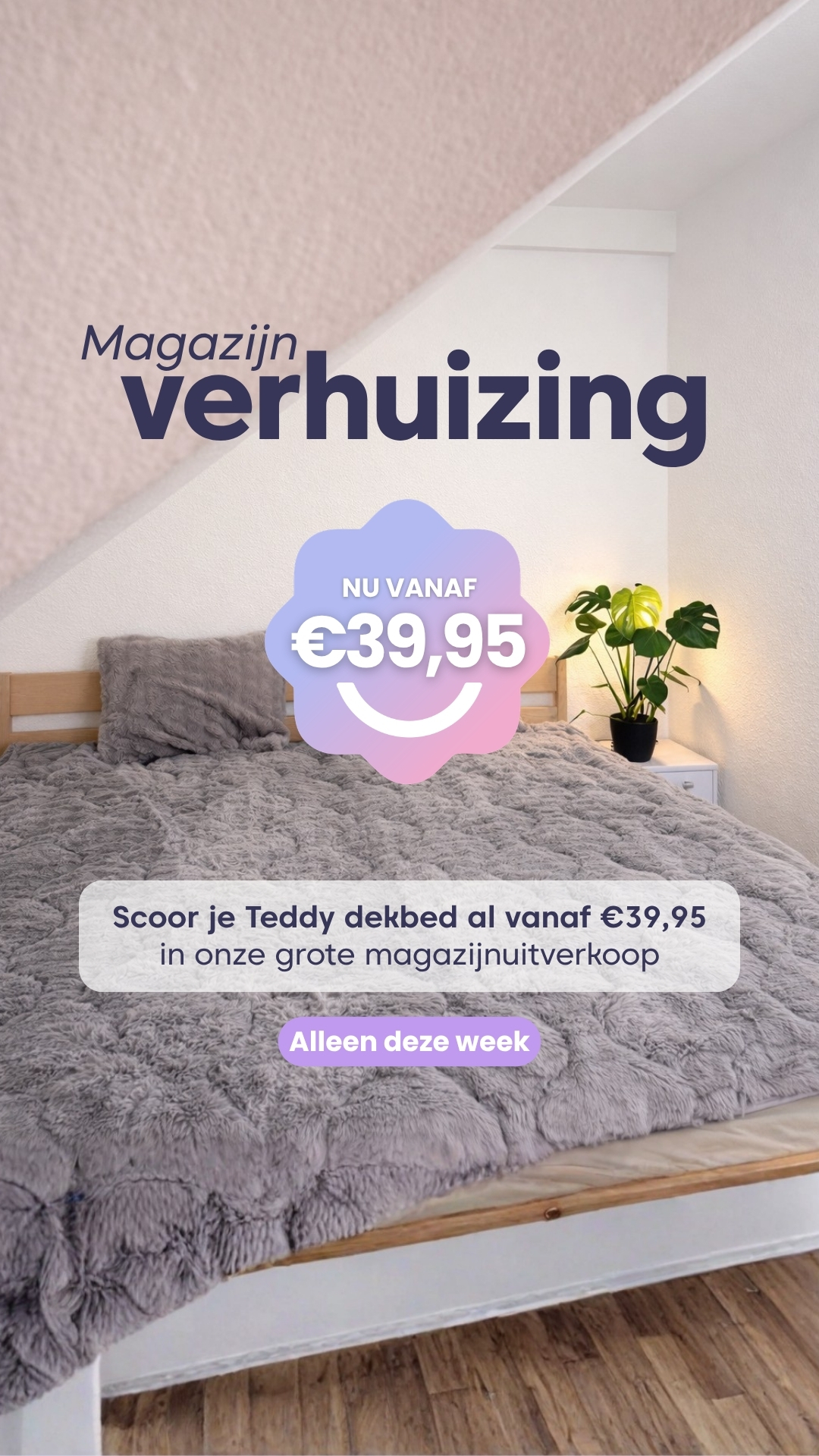 HappyBed Facebook ad
