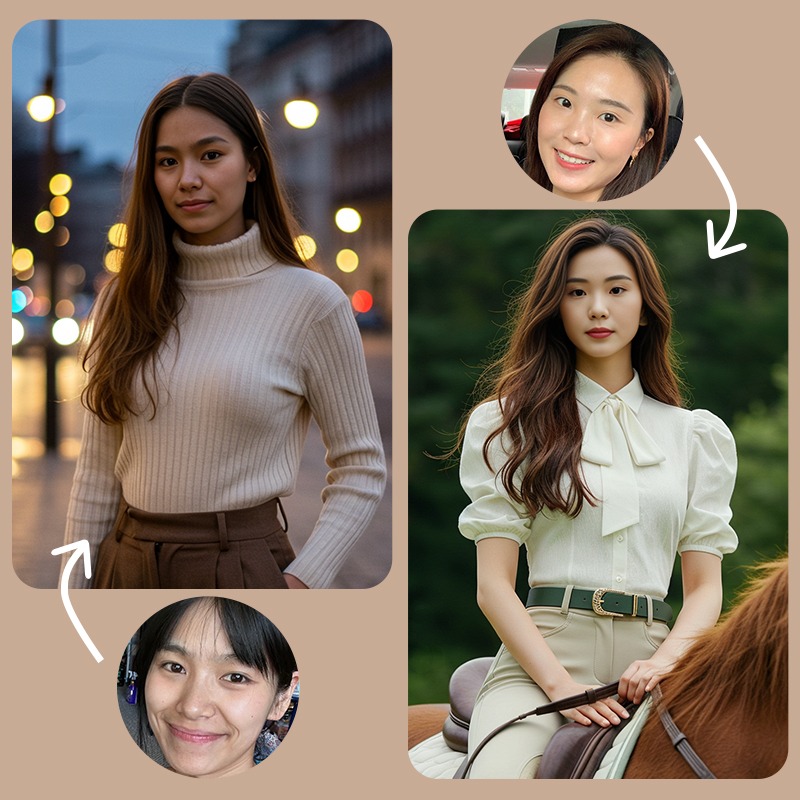 Puzzle Avatar IA Facebook ad
