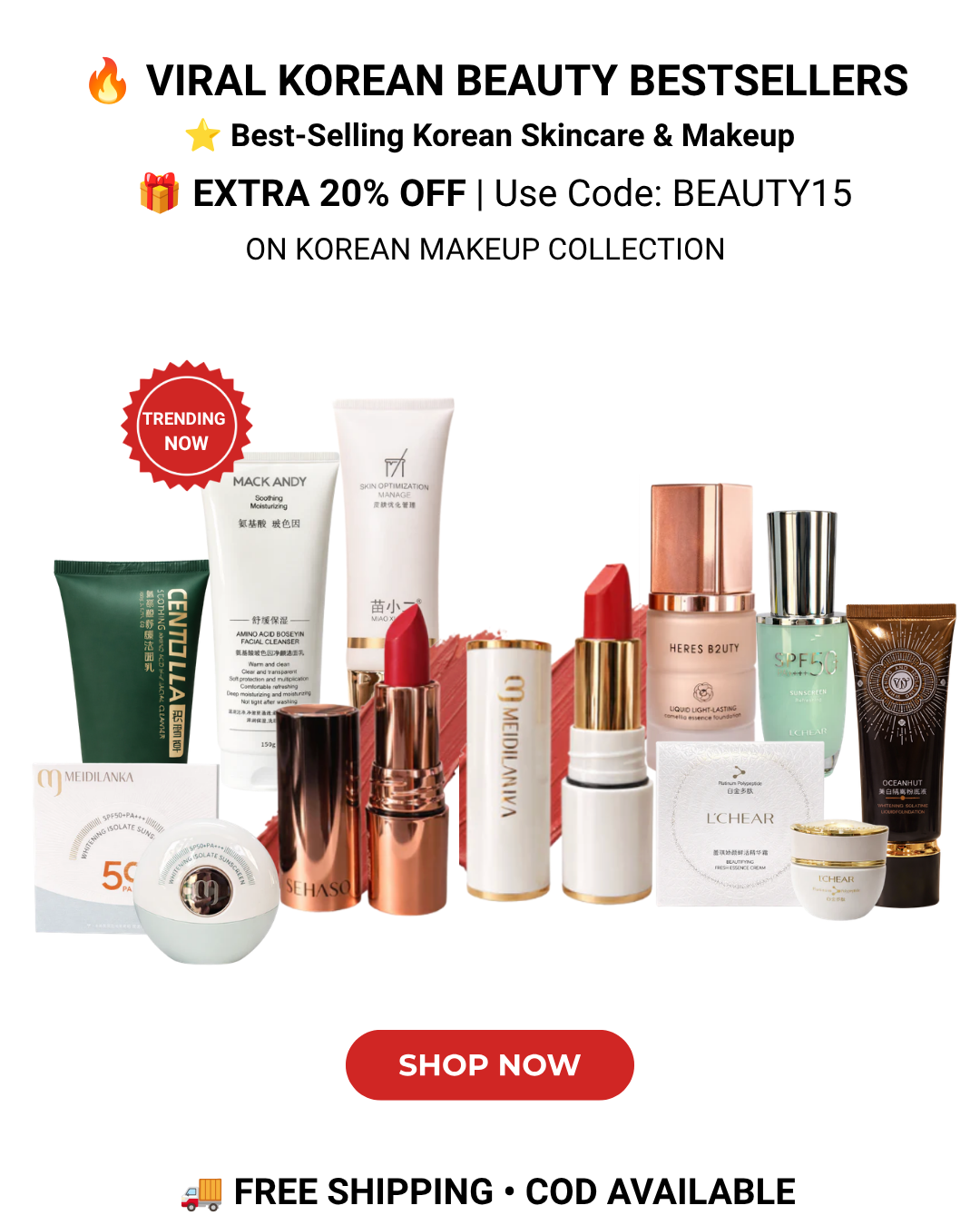 Korean Glow Facebook ad