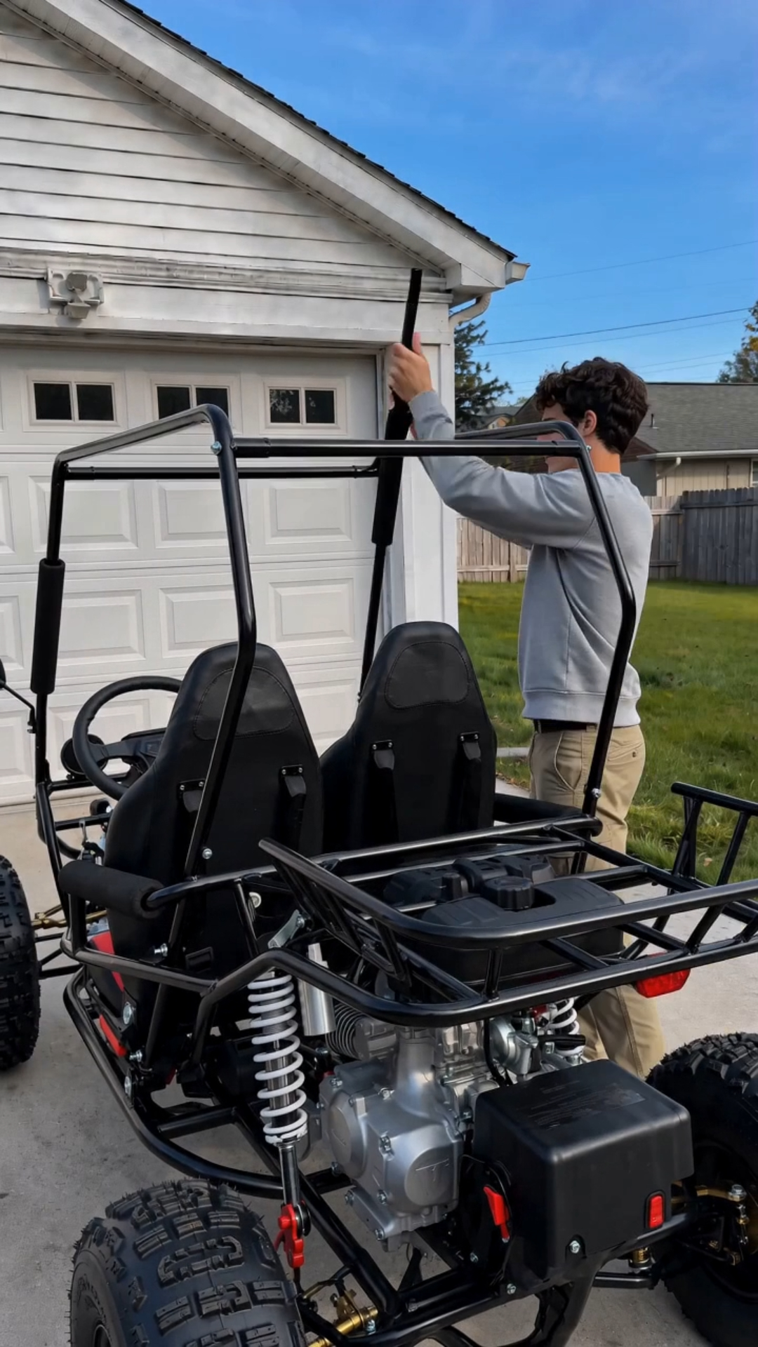 Temu Facebook ad: Elevate Your Your Ride