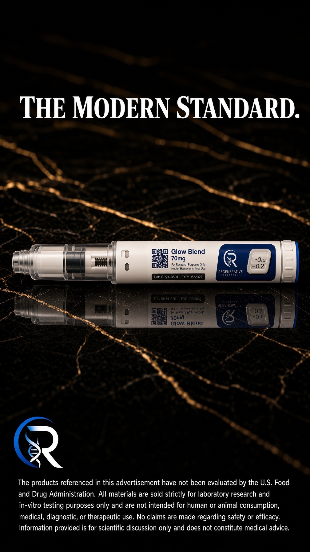 Regenerative Research Facebook ad from Aug 12, 2026