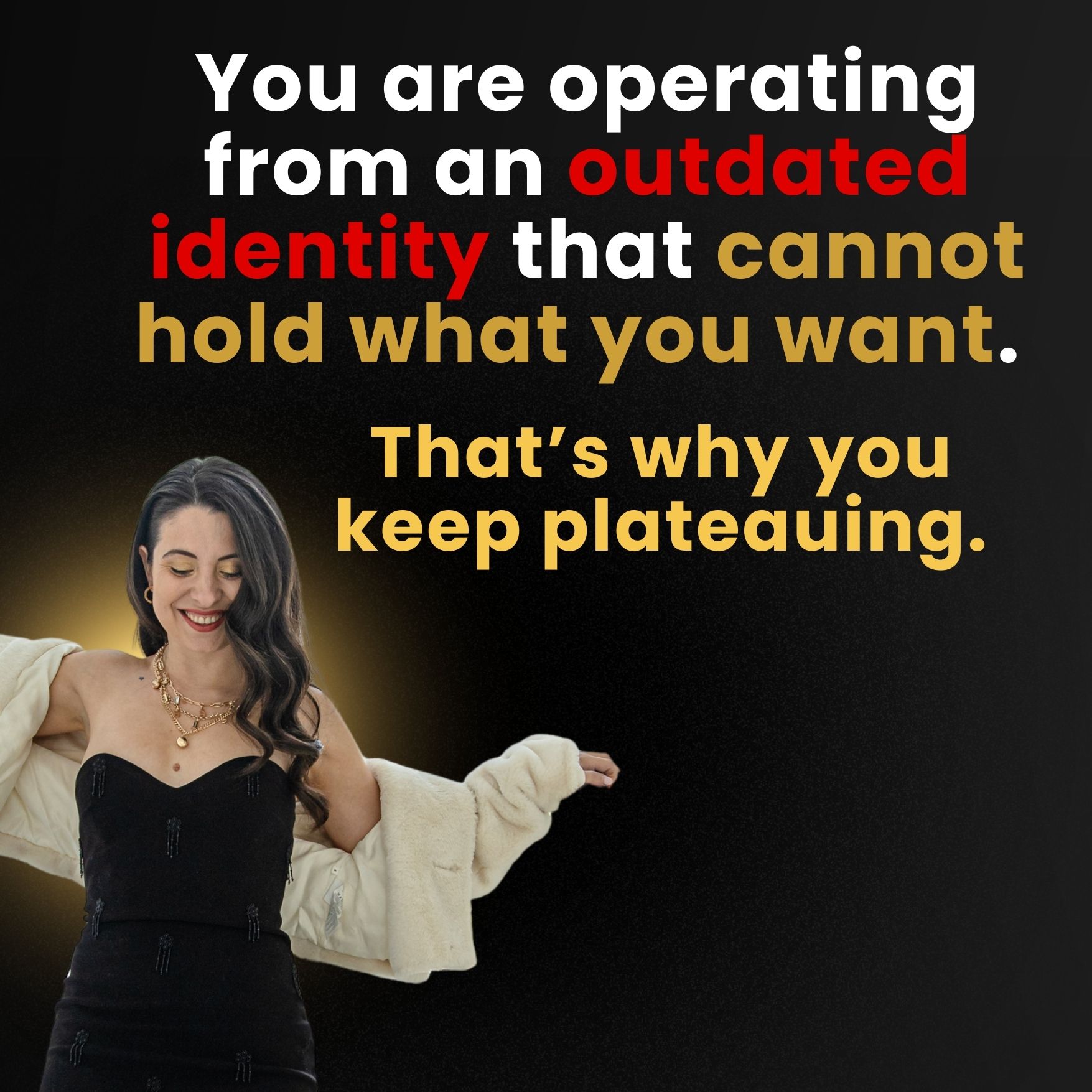 The Global University of Integrative Healing Facebook ad: Your results follow your identity