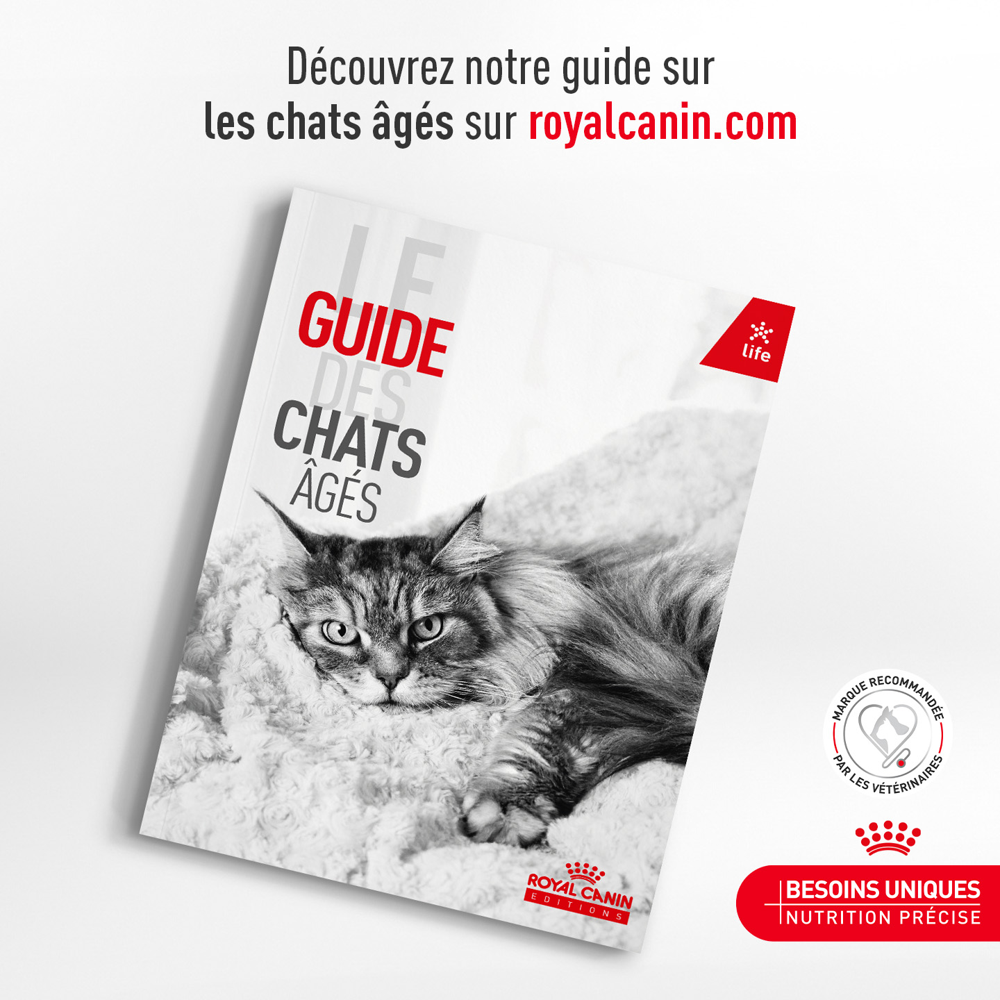 Royal Canin Facebook ad: Inscrivez-vous et téléchargez notre guide gratuit pour…