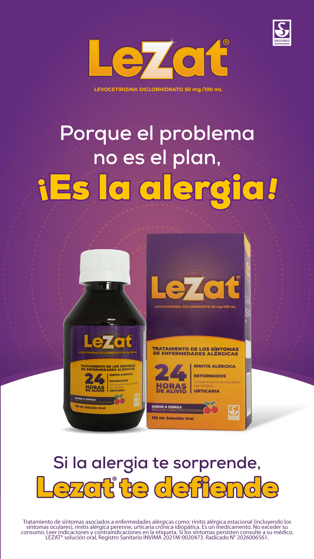 Lezat Colombia Facebook ad: LEZAT
