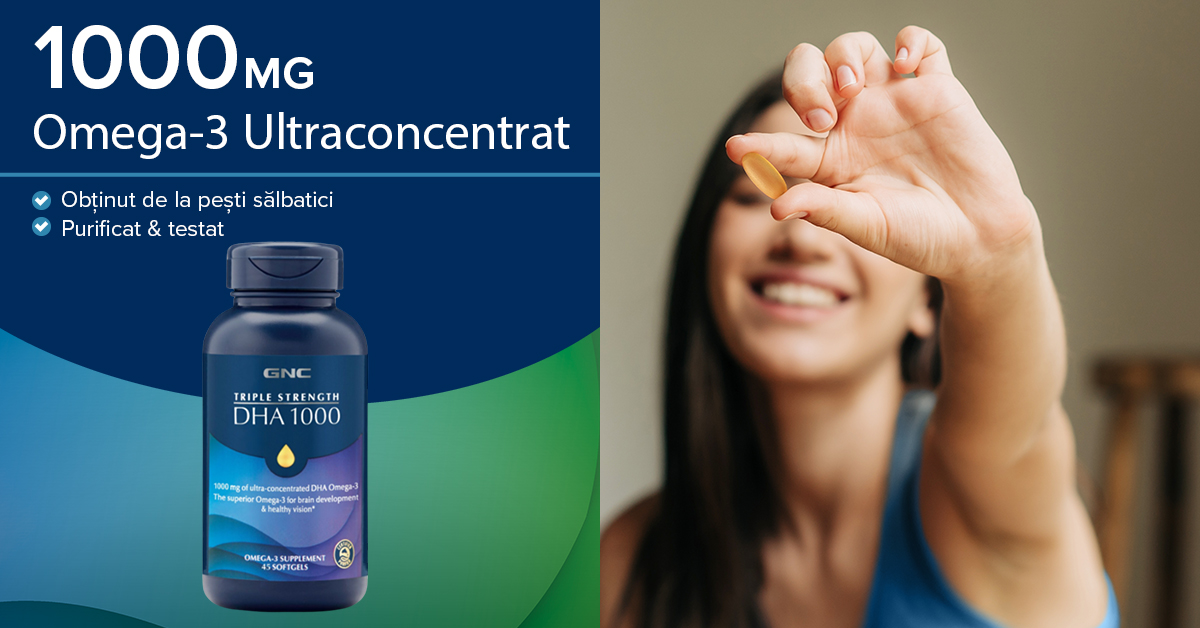 GNC Romania Facebook ad