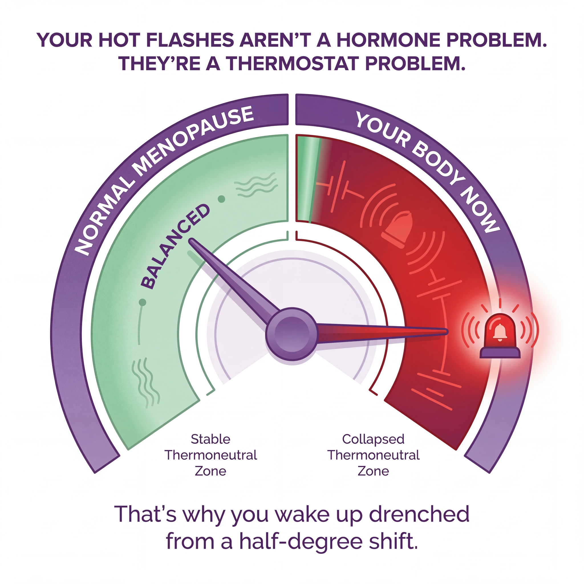Vono Labs Facebook ad: Your Hot Flashes Aren't A Hormone Problem. They're A…