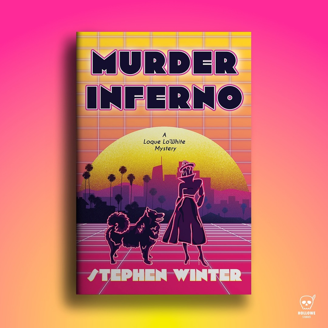 Stephen Winter Books Facebook ad: Gamer. Murder. Mystery.