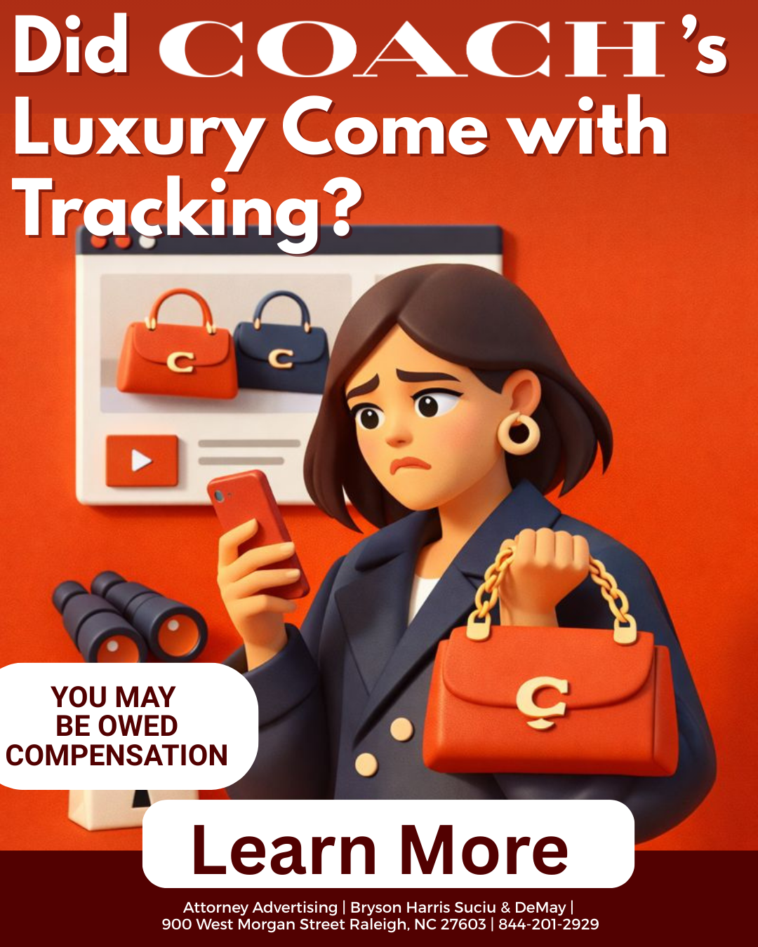 Scout Your Case Facebook ad
