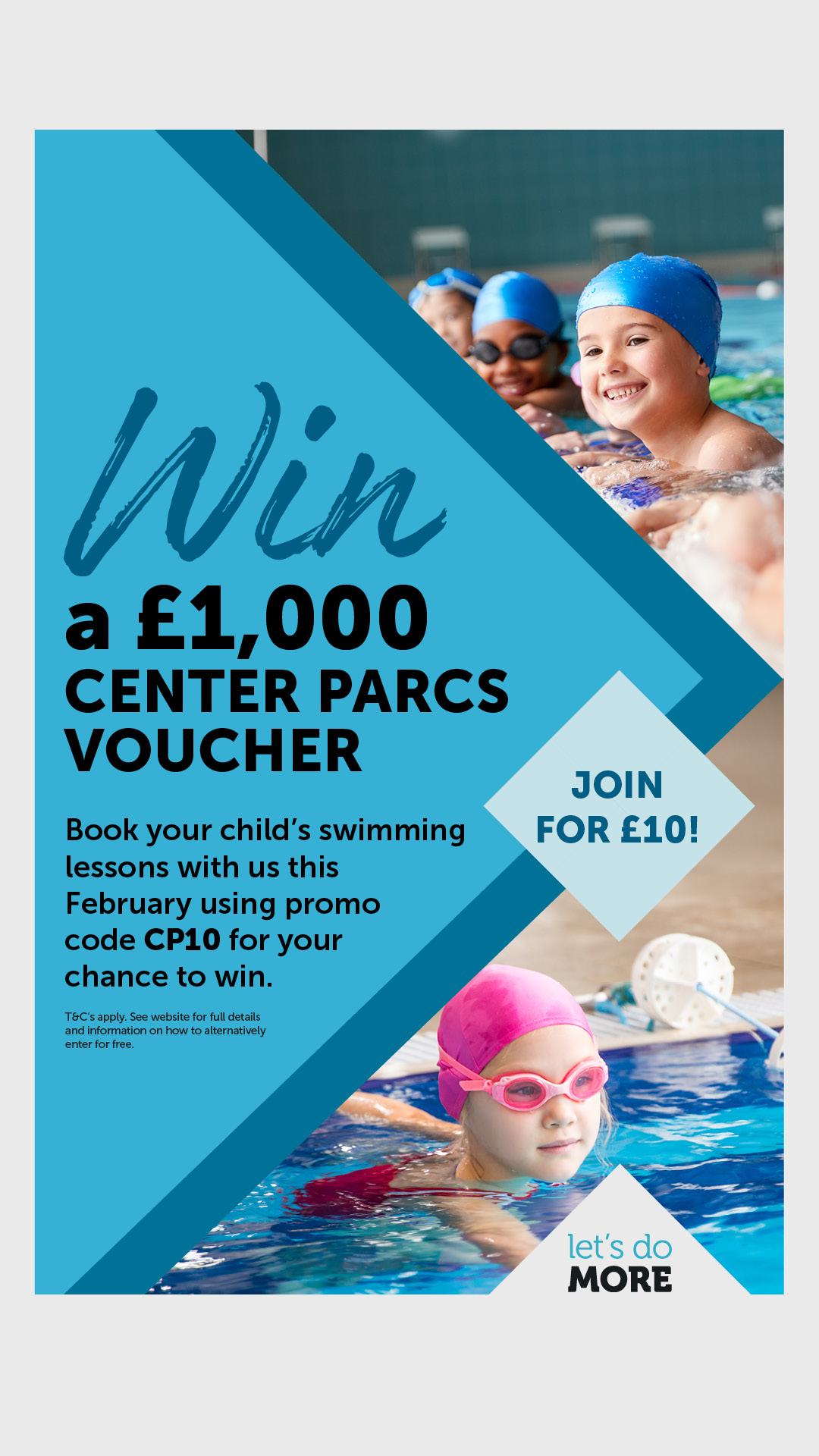 Quarry Swimming & Fitness Centre Facebook ad from Feb 12, 2026