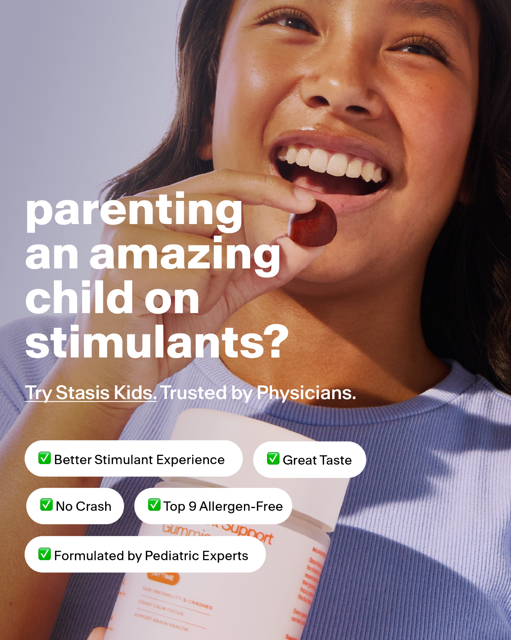 Stasis Kids Facebook ad