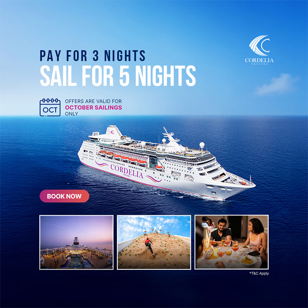 Cordelia Cruises Facebook ad