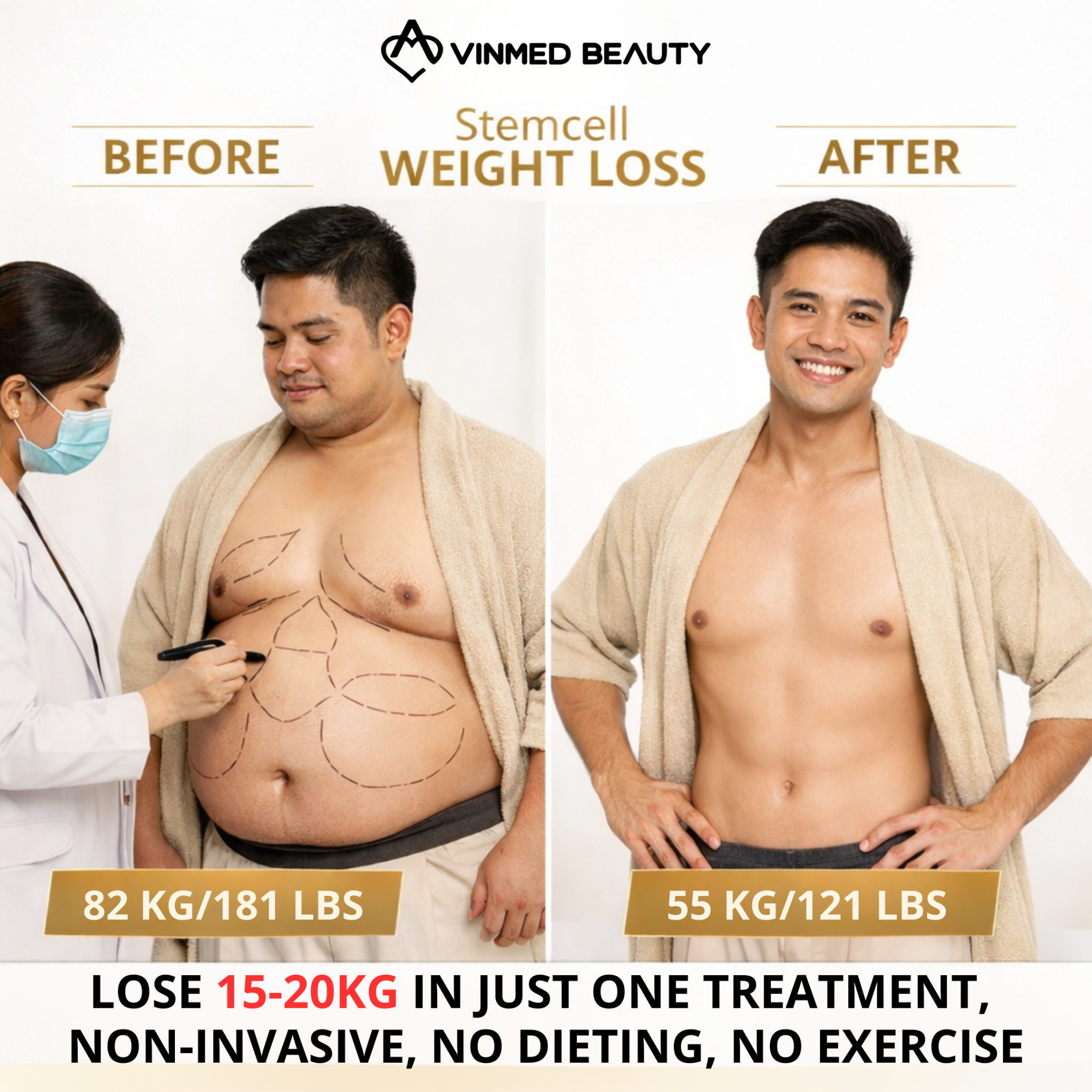 Vinmed Beauty Center - Where Beauty Reigns Facebook ad