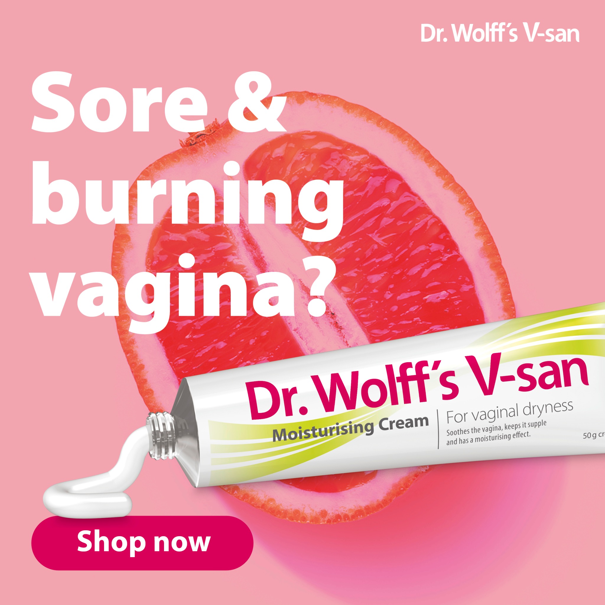Dr. Wolff's V-san UK Facebook ad