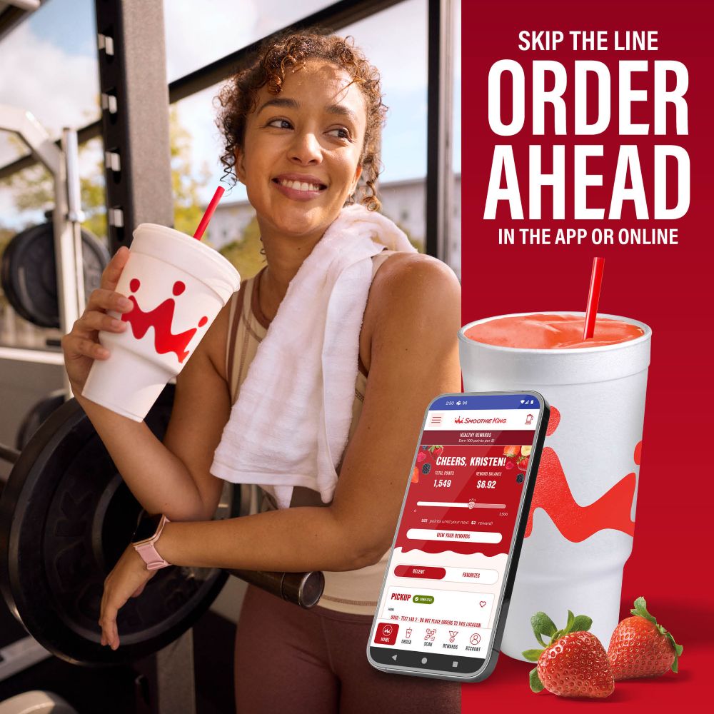Smoothie King Facebook ad