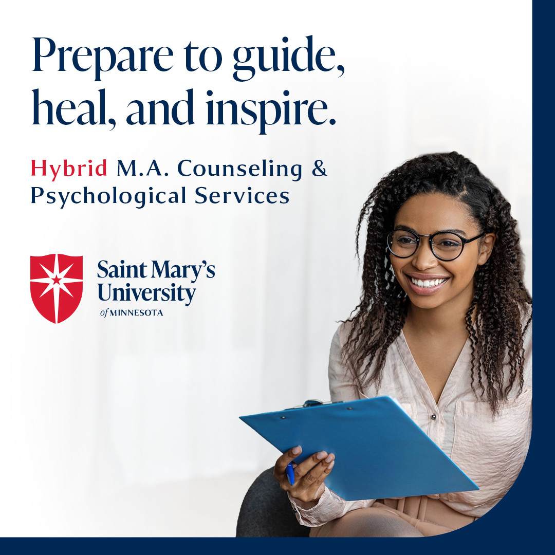 Saint Mary's University of Minnesota Facebook ad