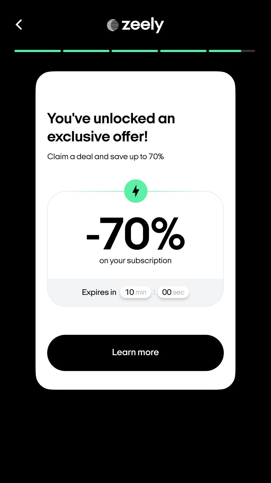 Zeely Facebook ad