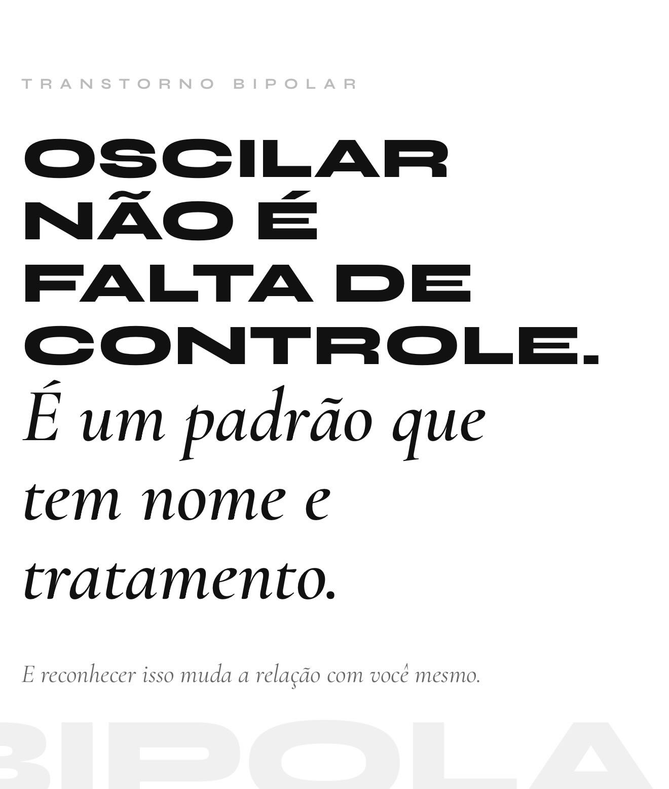Andressa Versosa Psicóloga Facebook ad: Oscilar não é falta de controle.