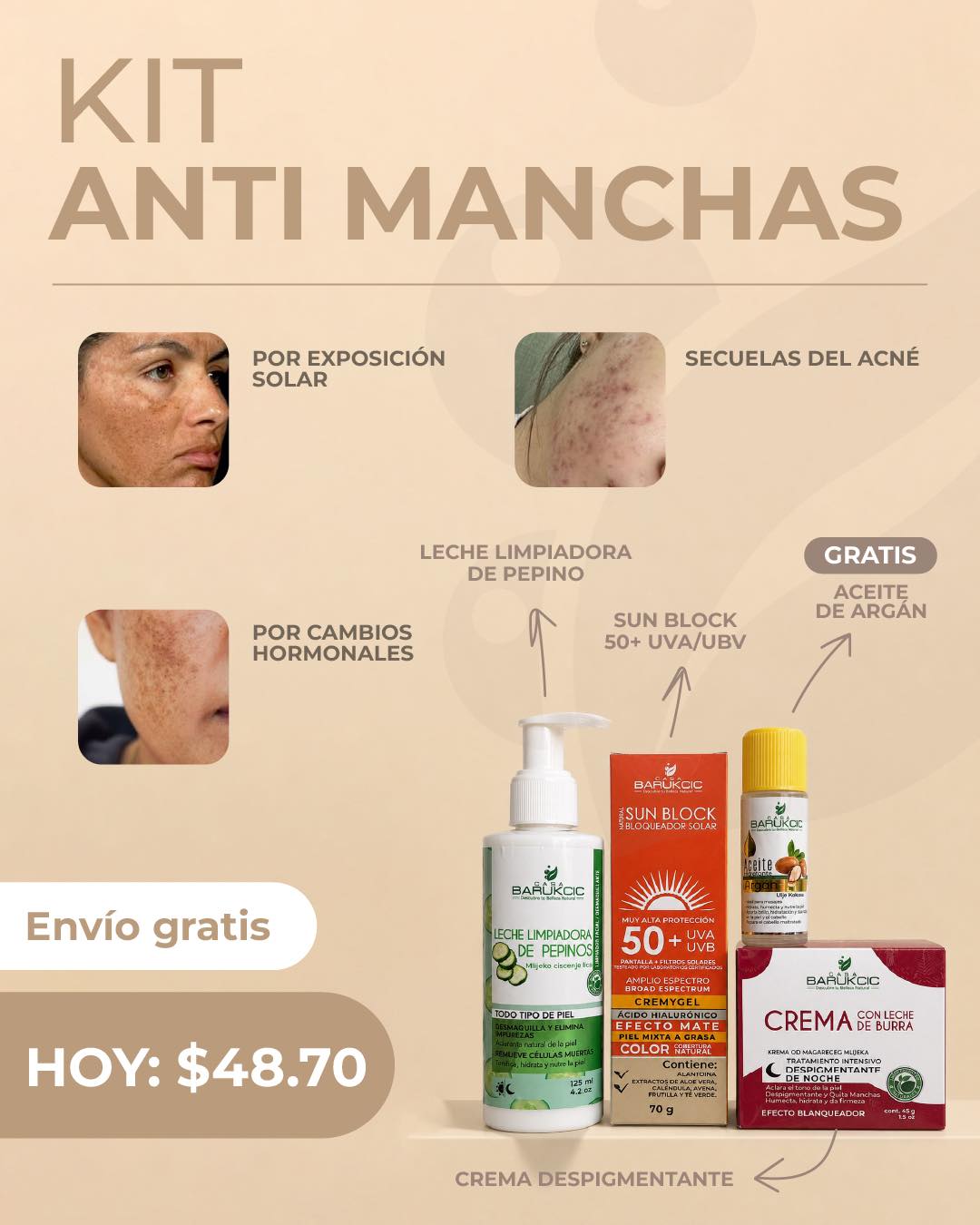 Casa Barukcic Facebook ad: Una rutina simple puede marcar una gran diferencia.