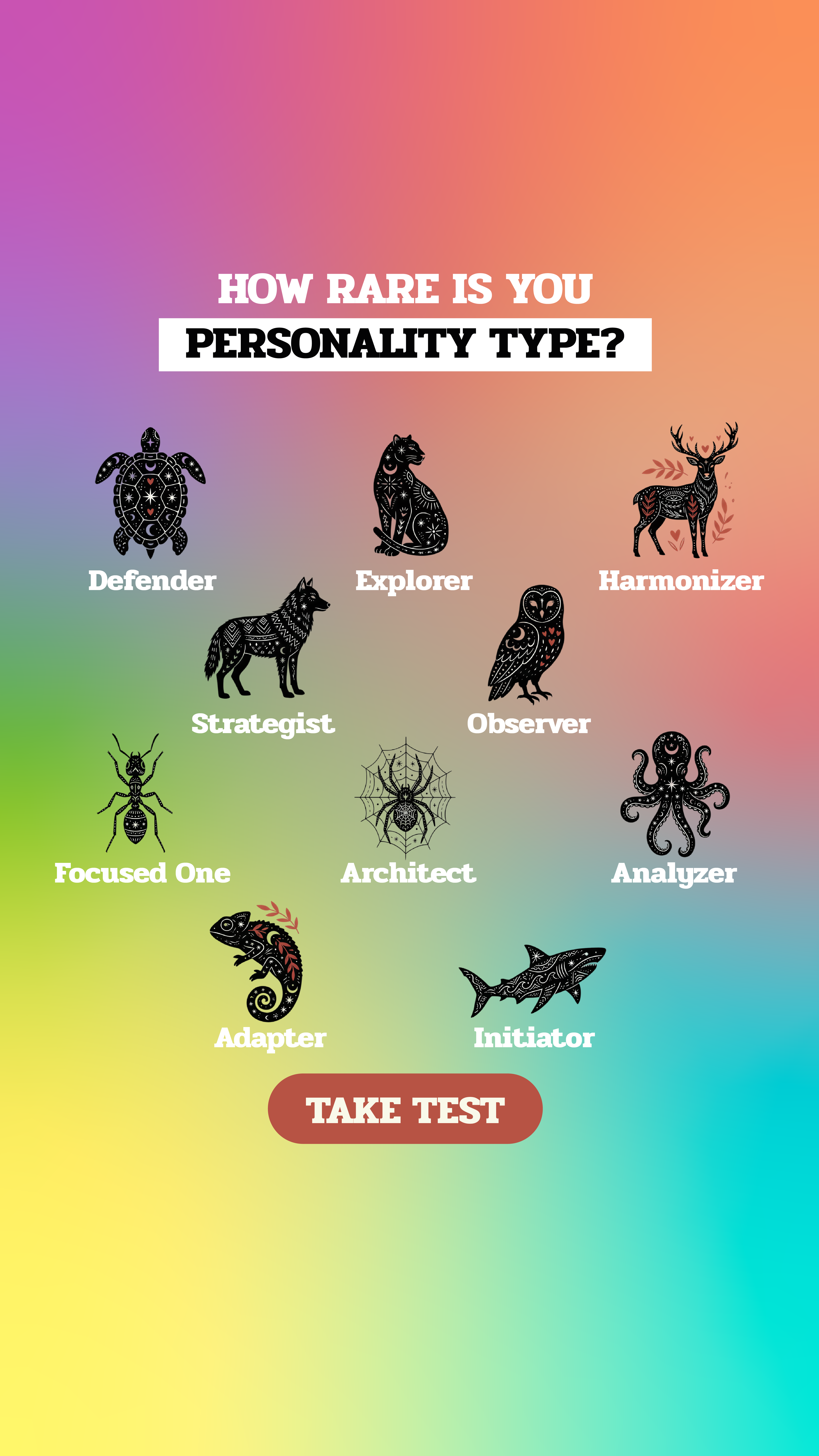 Personality Type Facebook ad