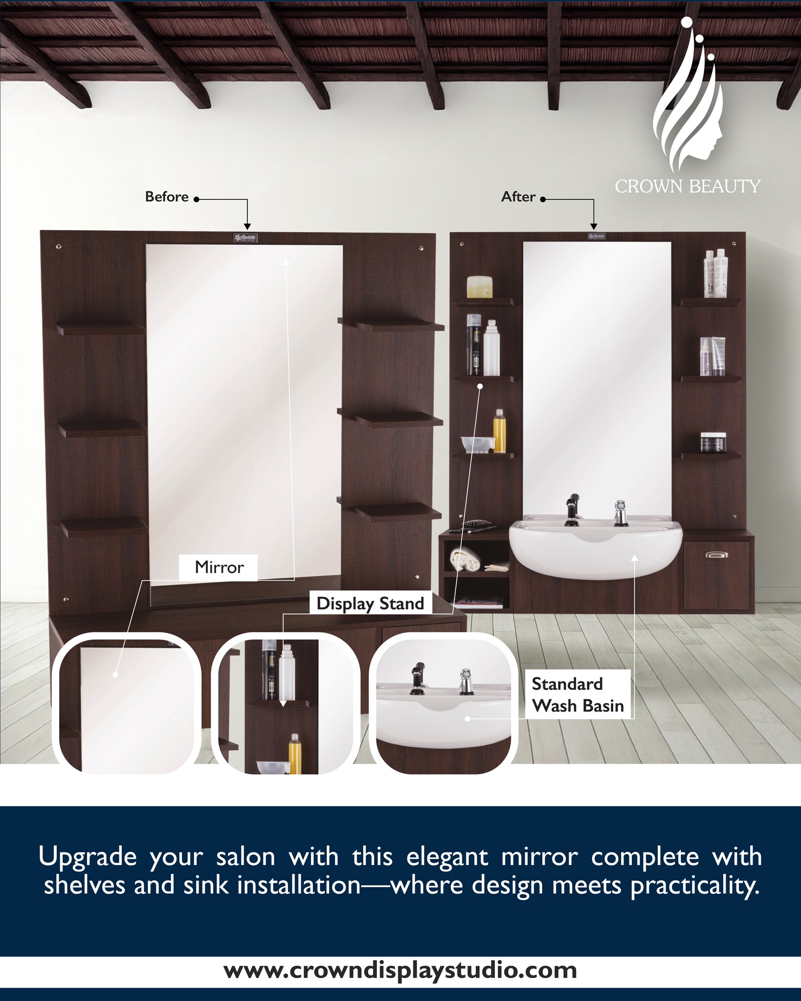 Crown Beauty Facebook ad