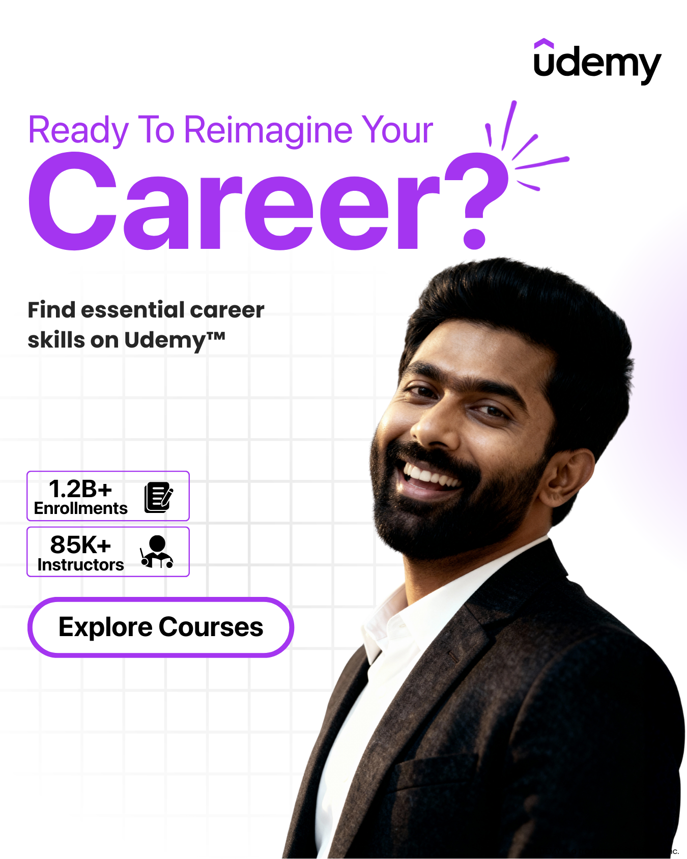 Udemy Facebook ad