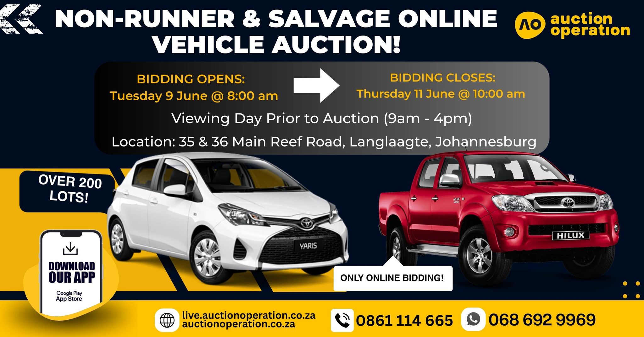 Auction Operation Facebook ad