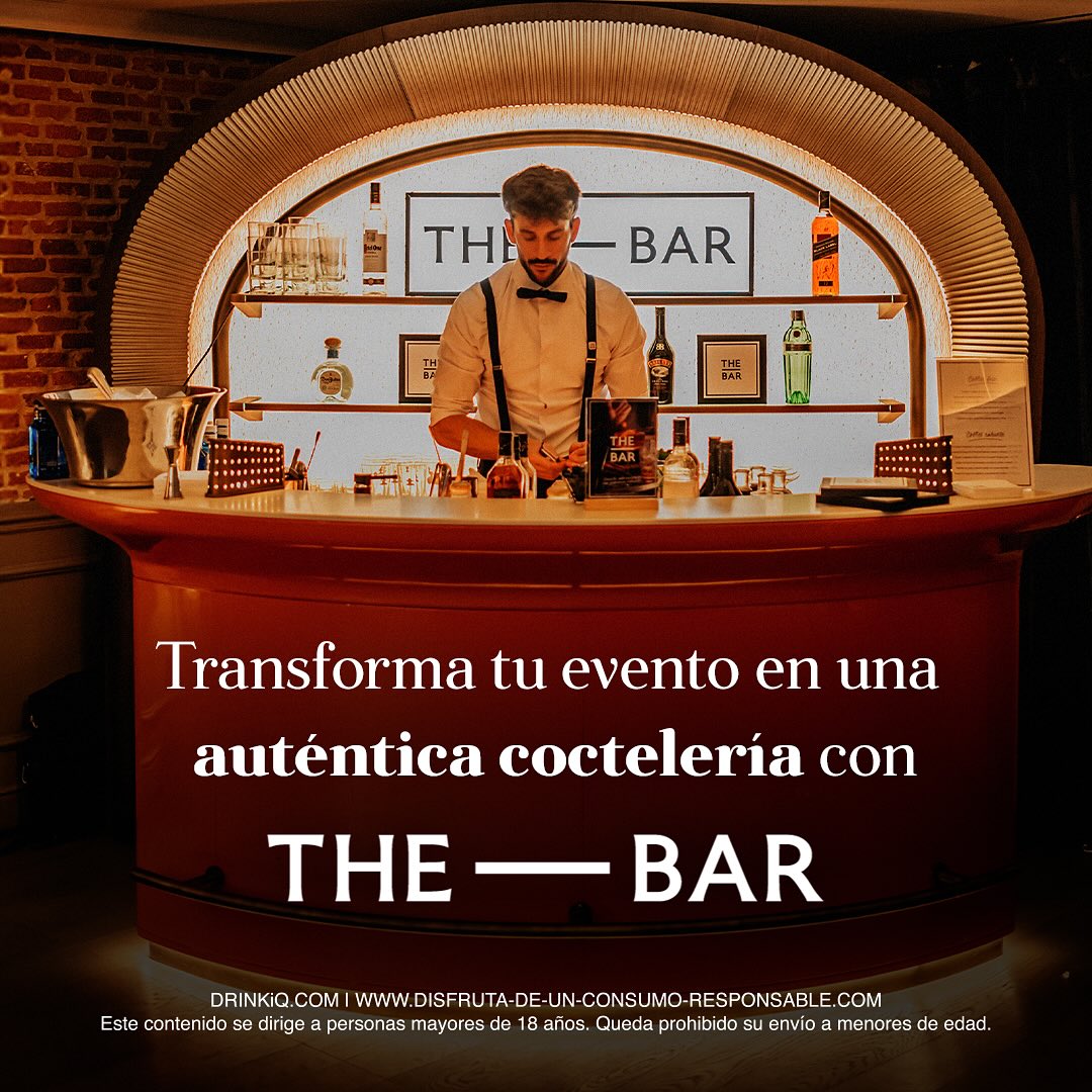 The Bar Spain Facebook ad: Haz de tus eventos una experiencia única con…