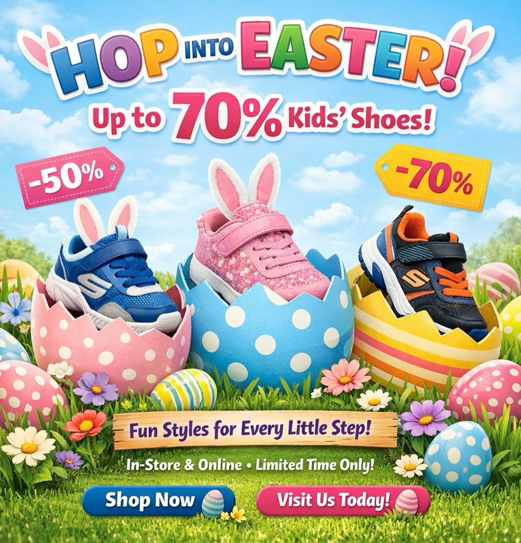 bCODE Ghana Facebook ad: Up to 70% OFF on kids’ shoes made…