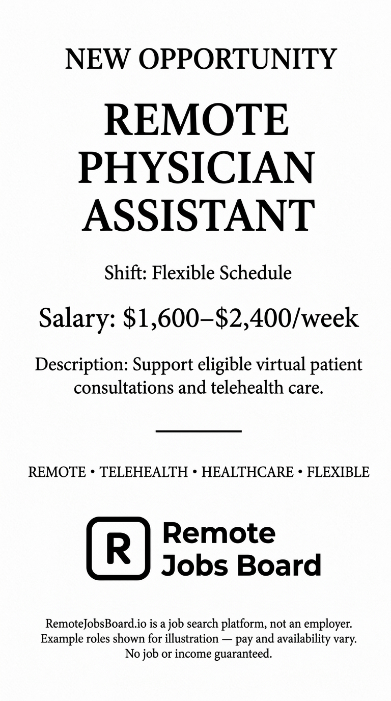 Remote Jobs Board - Work From Anywhere Facebook ad