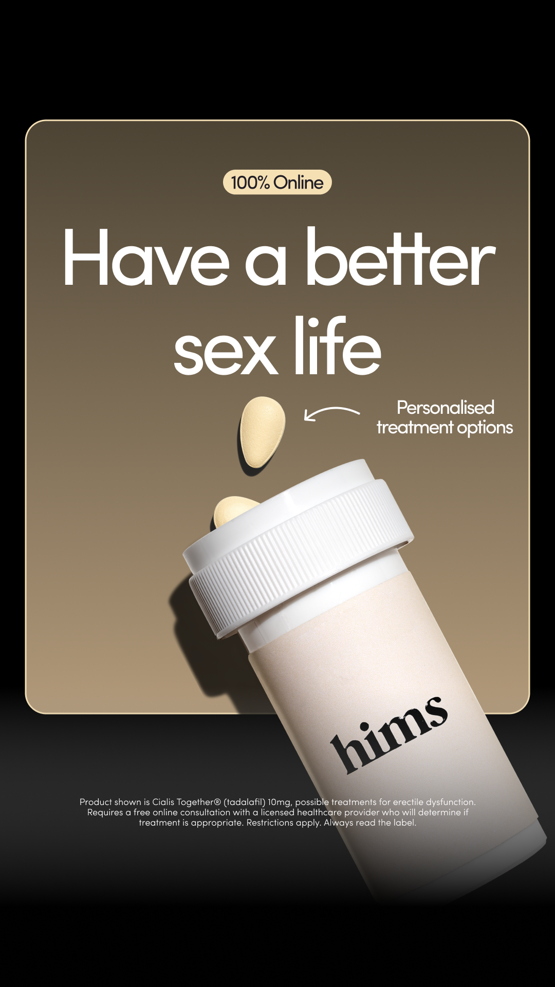 hims Facebook ad