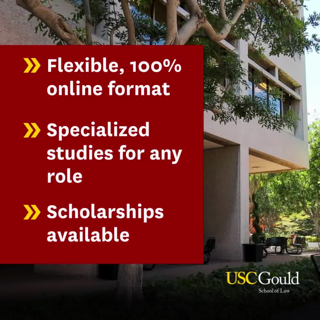 USC Gould School of Law Facebook ad from Jul 10, 2026