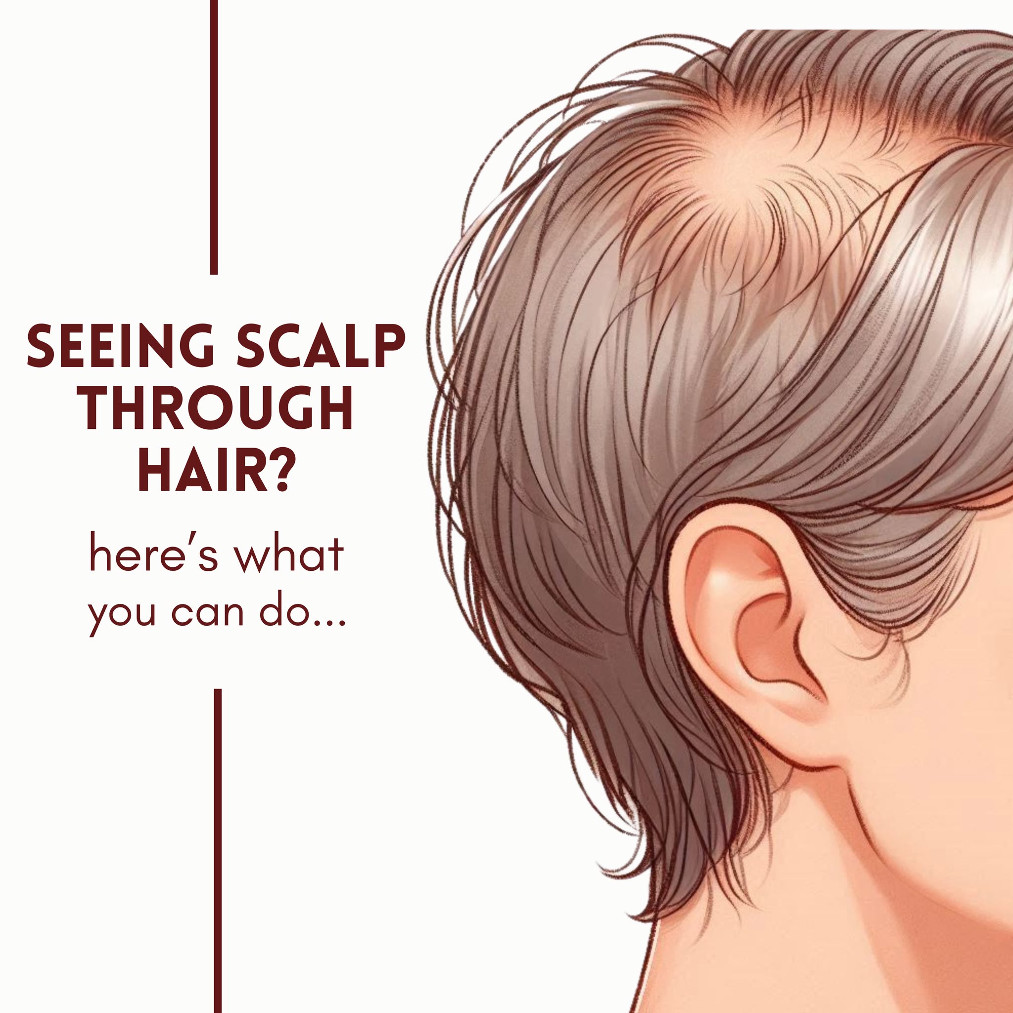 Certified Trichologist & Scalp Specialist Emily DeNard, Emunah Beauty Facebook ad