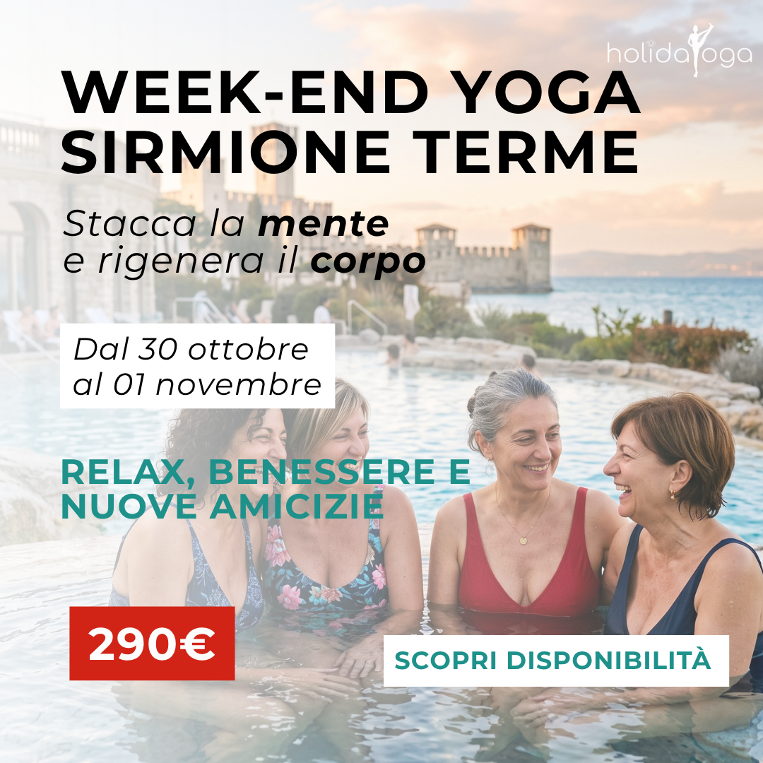 Holidayoga Facebook ad: Weekend di Benessere