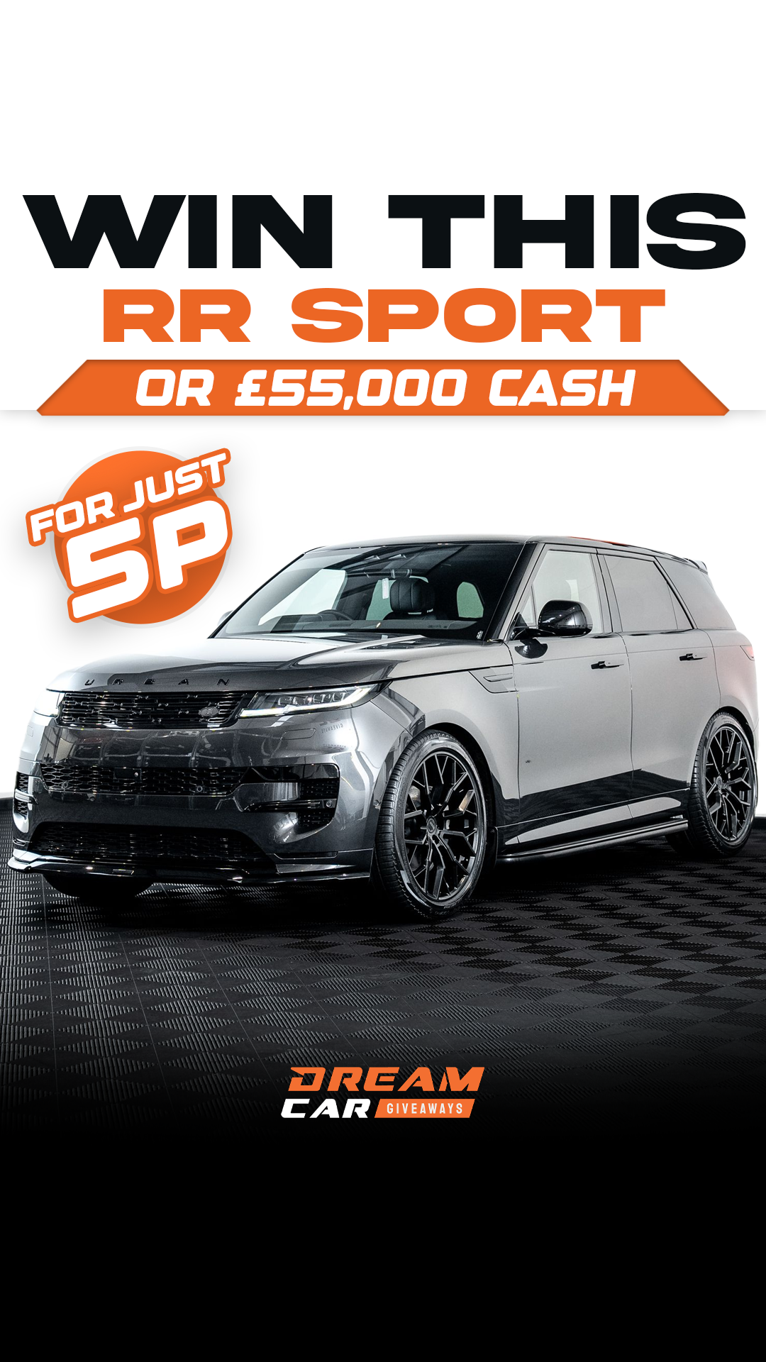 Dream Car Giveaways Facebook ad
