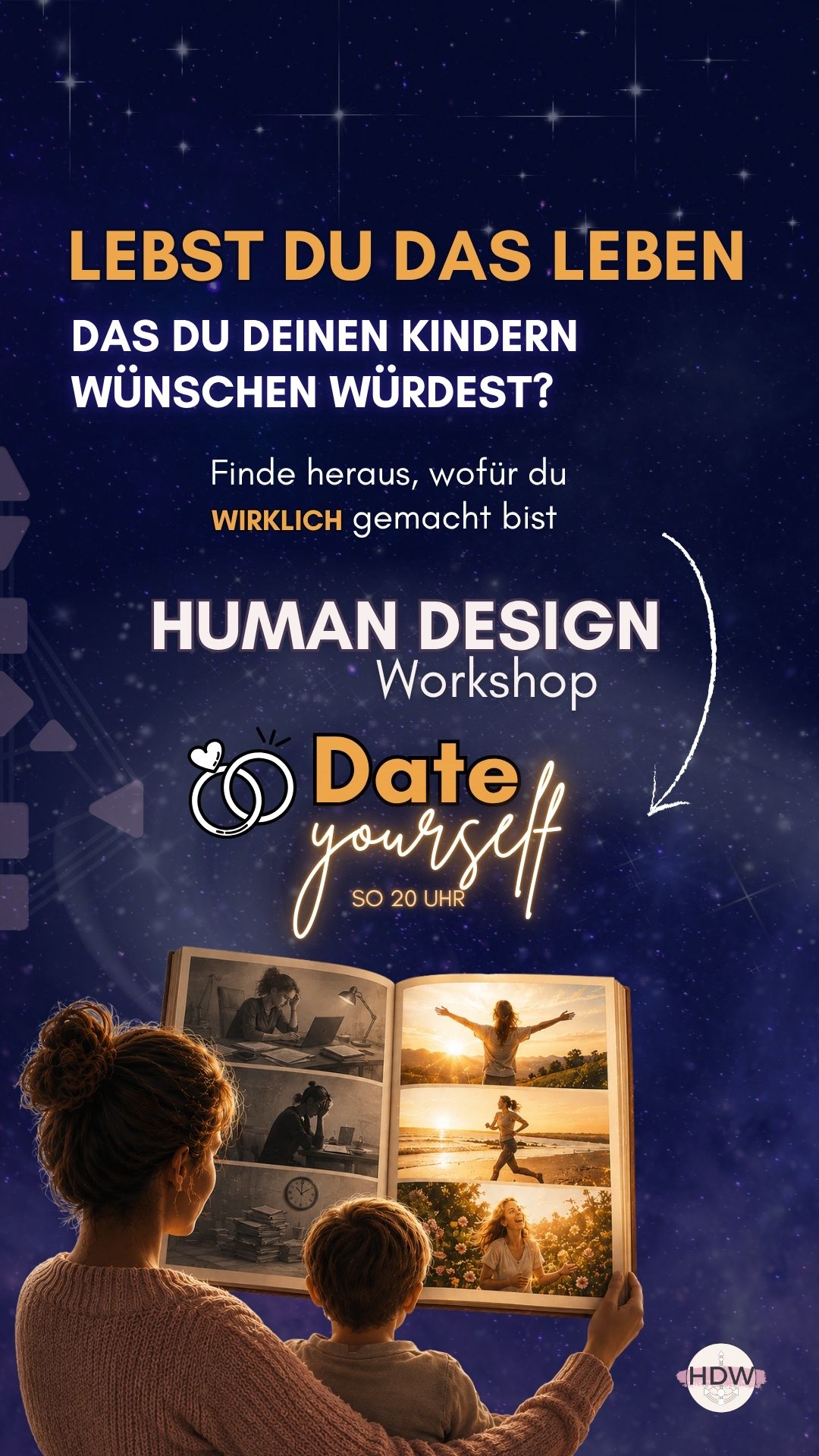 Humandesignwissen Facebook ad from Jul 29, 2026