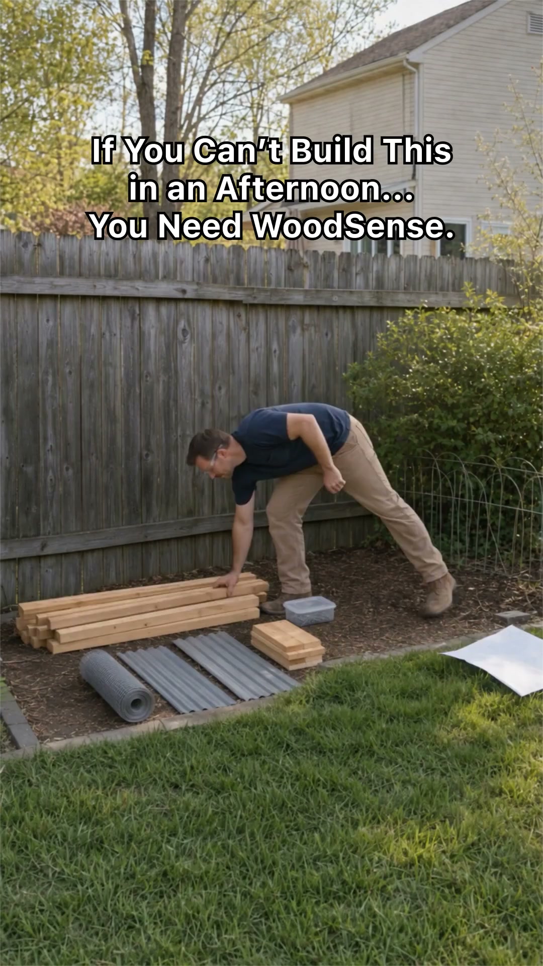 WoodSense Facebook ad: Become a woodworking expert