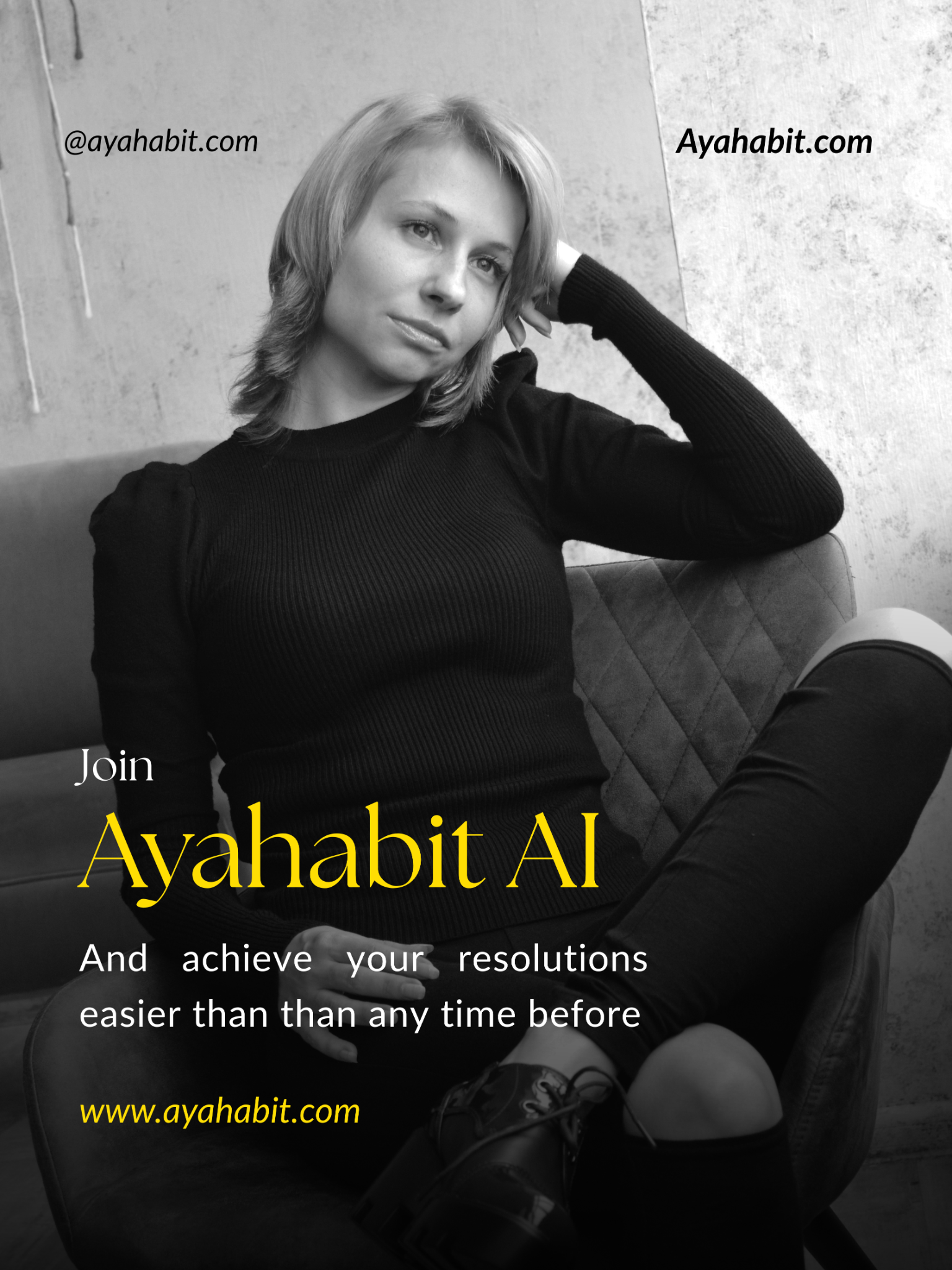 AyaHabit Facebook ad: Habits fuel progress