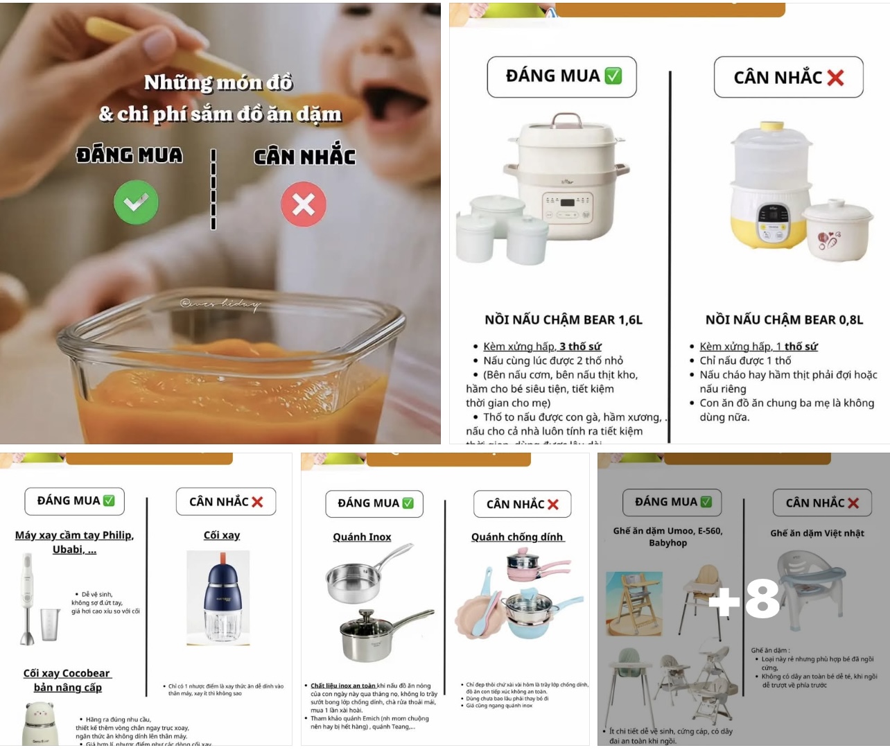 Abubu Bé yêu Facebook ad: Những món đồ ăn dặm CẦN THIẾT, mom…