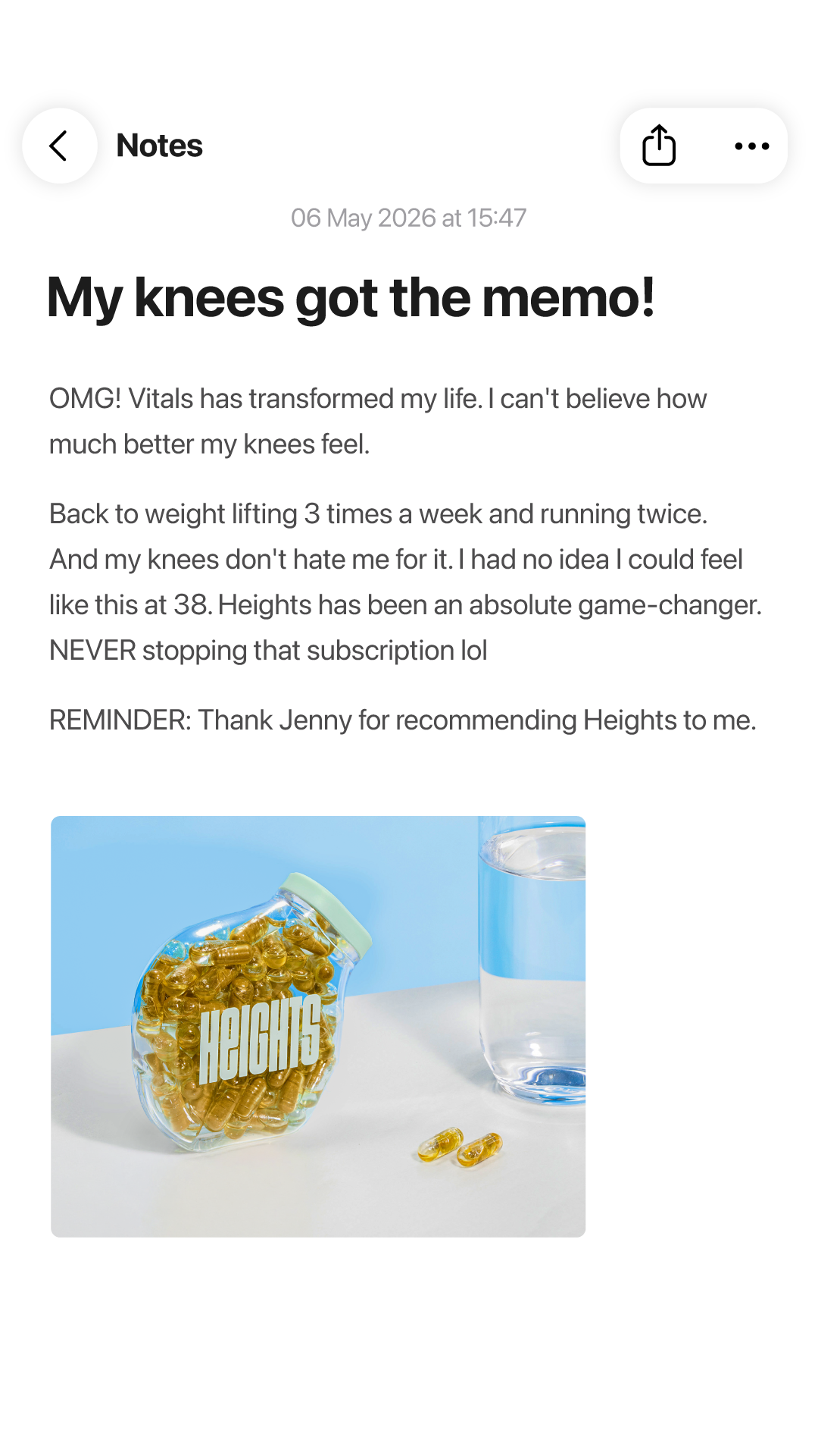 Your Heights Facebook ad