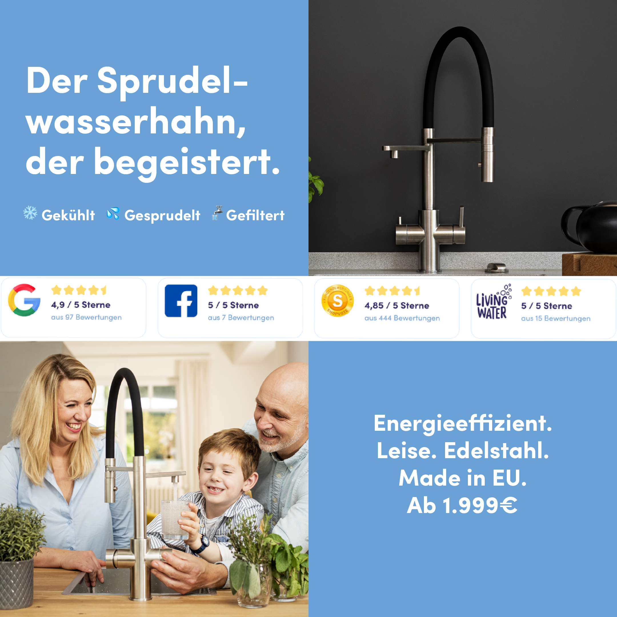 Living Water Facebook ad