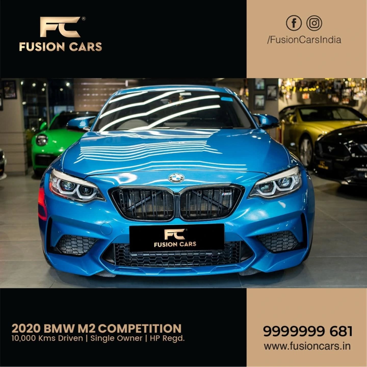 Fusion Cars Facebook ad